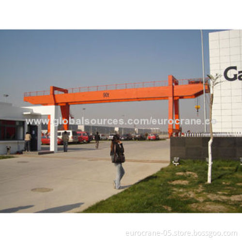 Top design mobile double girder gantry crane, safe, reliable and easy to maintain
